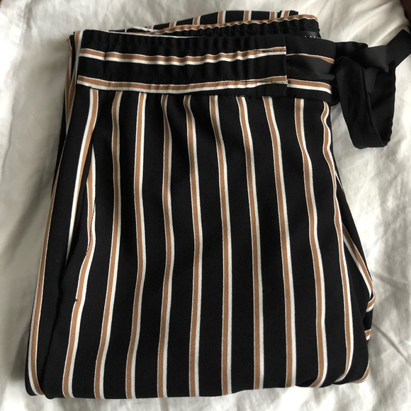 Striped work pants, M, Dynamite, a bit stretchy - Picture 3 of 5